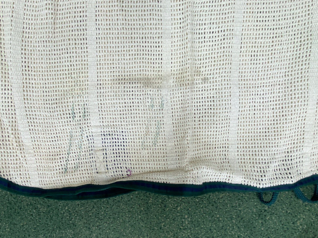 USED Centaur Cooler 60" Off White w/Green/Navy Trim