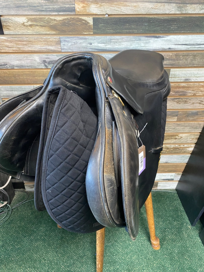 USED Albion Legend English All Purpose Saddle 17.5" Bolack
