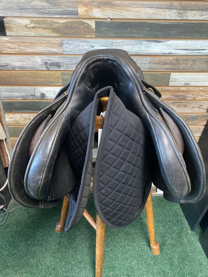 USED Albion Legend English All Purpose Saddle 17.5" Bolack