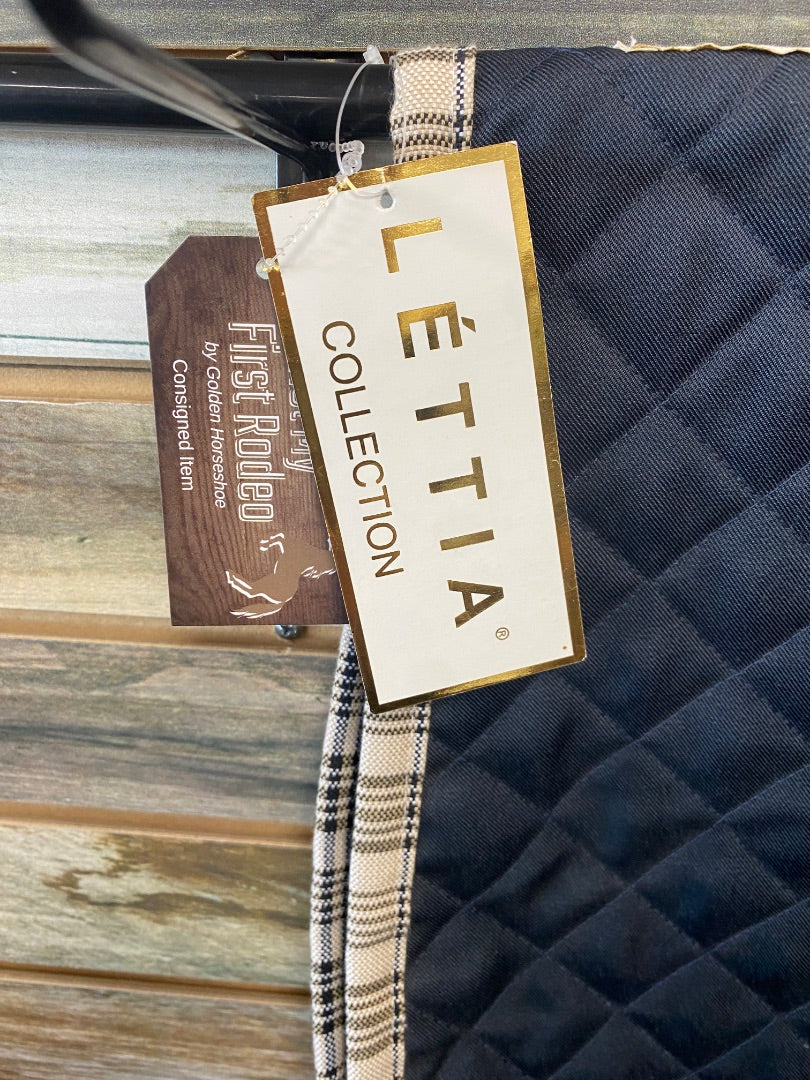 USED Lettia New With Tags Baby Pad Standard Black with Plaid