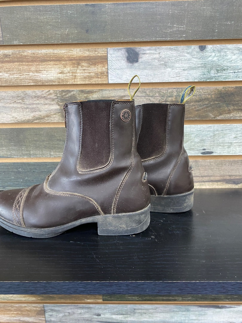 USED Moretta Ladies Paddock Boots 7 Brown