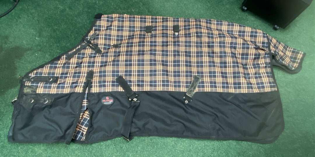 USED Hilason 72" 1200d/400g 72" Black/Tan