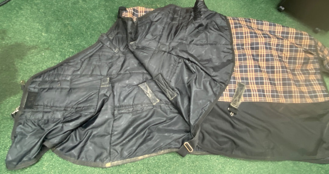 USED Hilason 72" 1200d/400g 72" Black/Tan