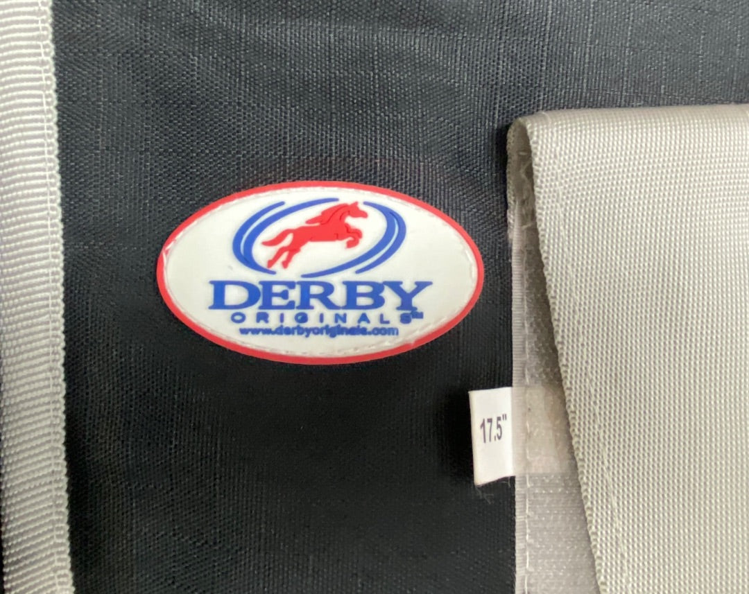USED Derby 17.5", 100g,Pony/Foal Turnout Blanket, Black