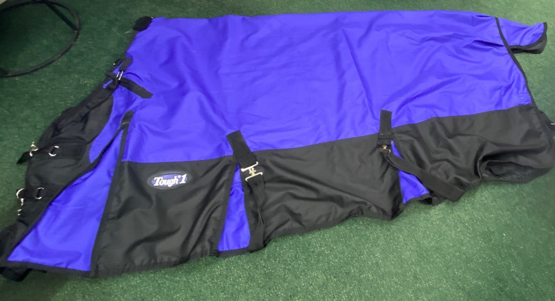 USED Tough1 84" Turnout Blanket, 1200d/0g , Purple