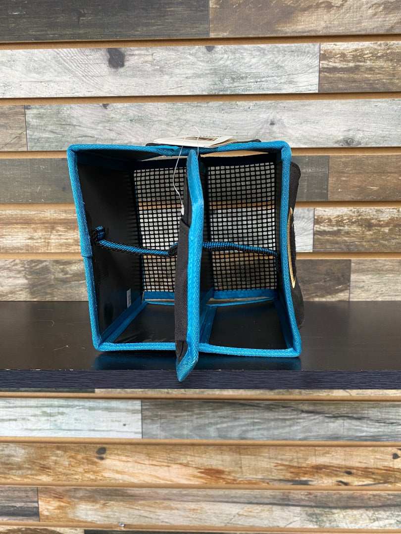 USED Noble Outfitters New with tags grooming tote Blue/Black