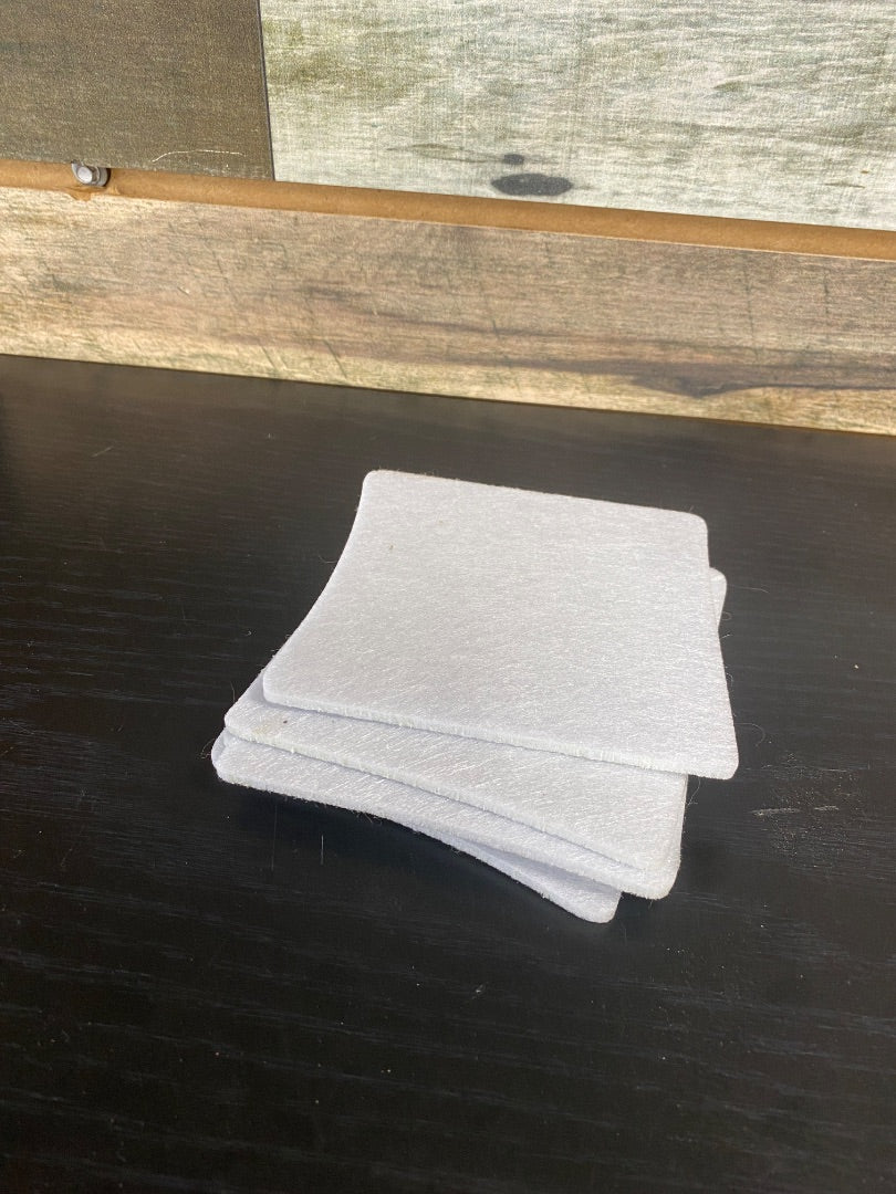 USED Derby Originals Shim Half Pad Horse White