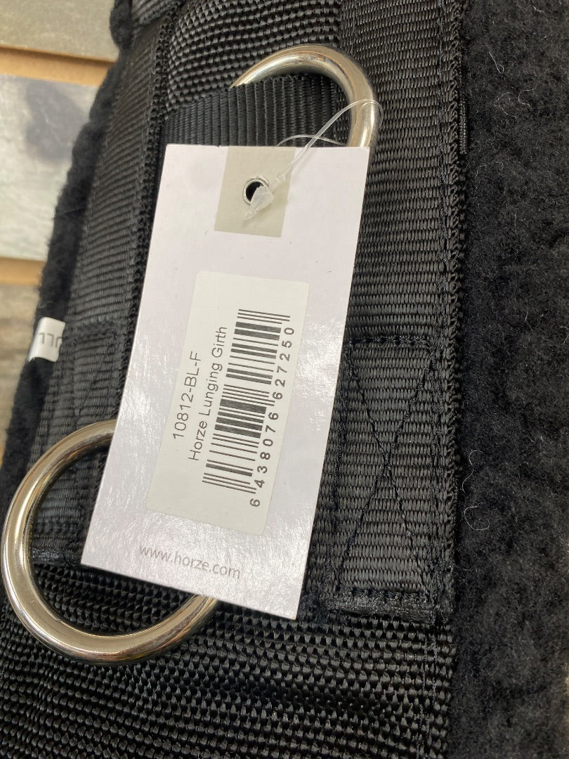 USED (NWT)Horze Nylon Fleece Padded Surcingle Full Black