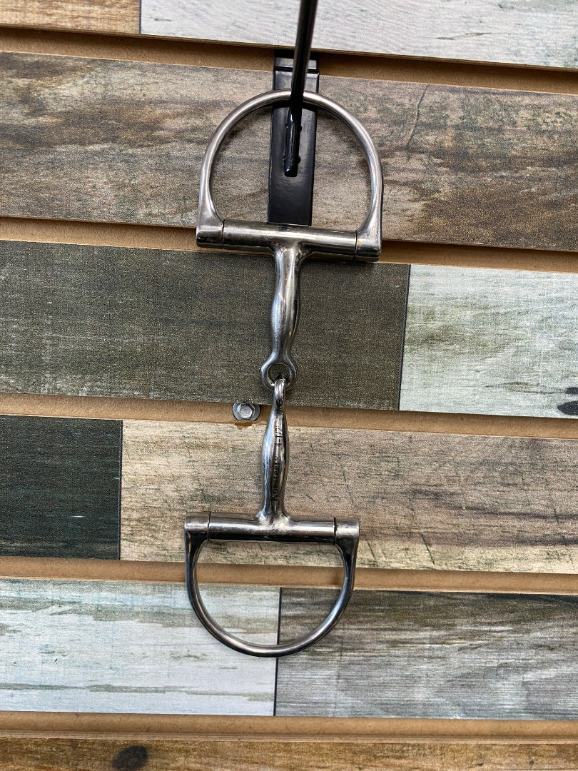 USED Korsteel D-Ring Snaffle 4 1/2"