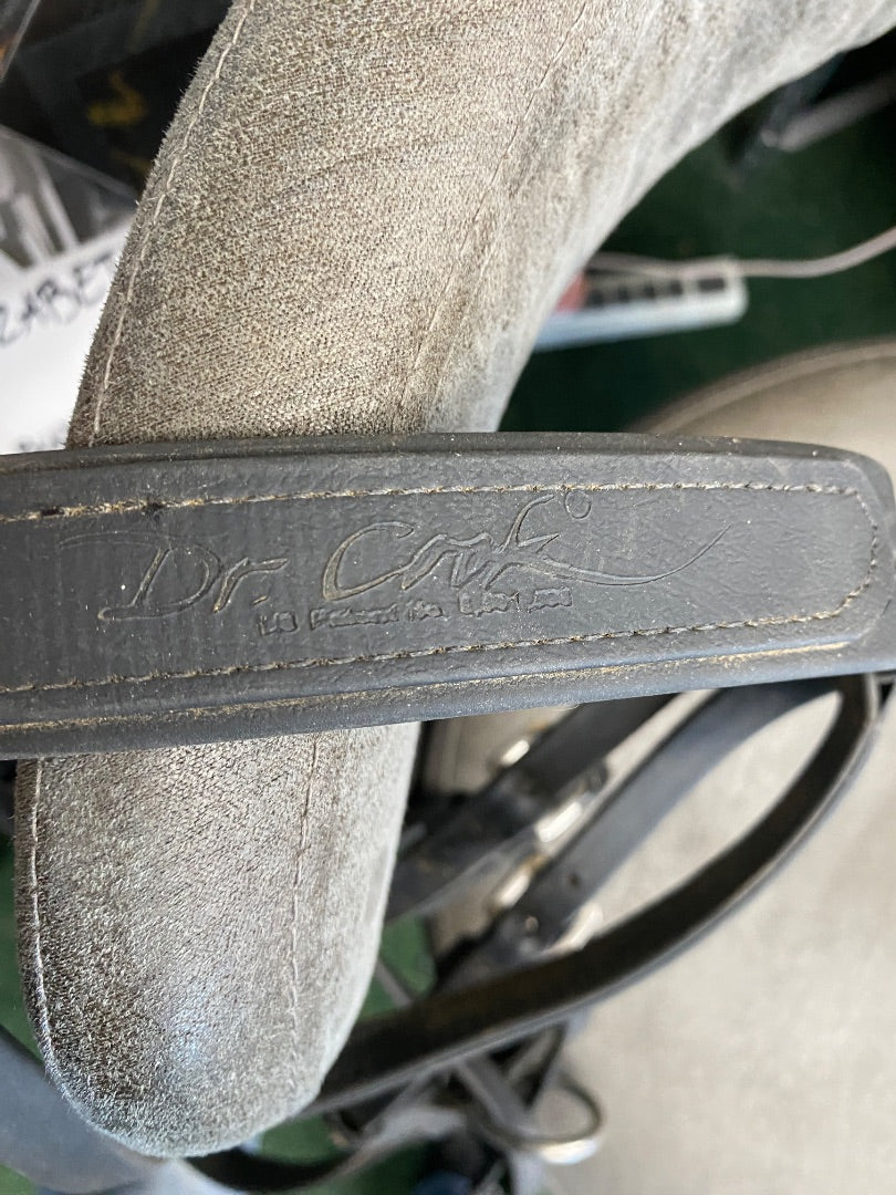 USED Dr. Cook Biothane Bridle w/ Reins Cob Black