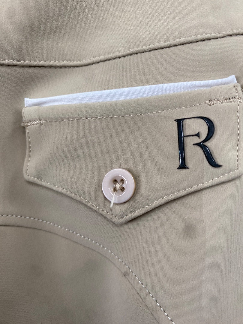 USED Knee Patch Breeches 34 Tan