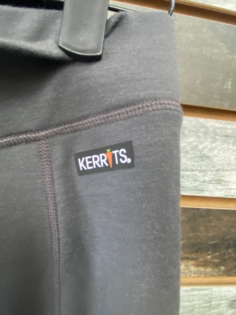 USED Kerrits Wool Lined Kp Tights Small Grey