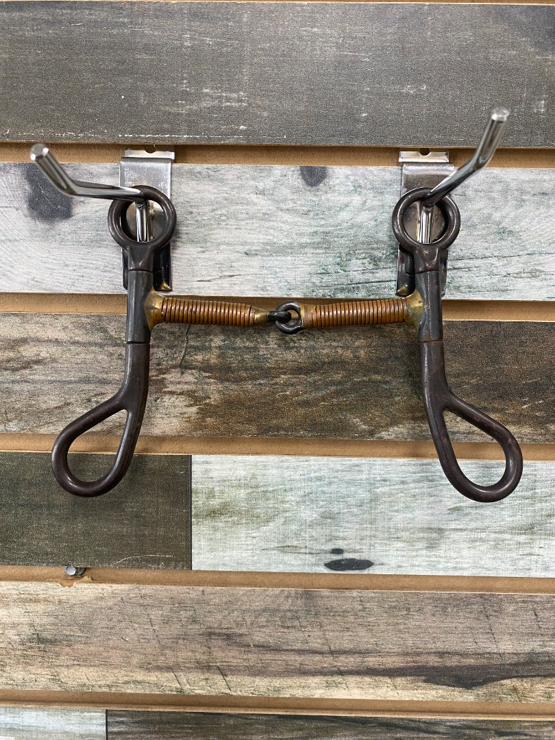 USED sweet iron snaffle 5''