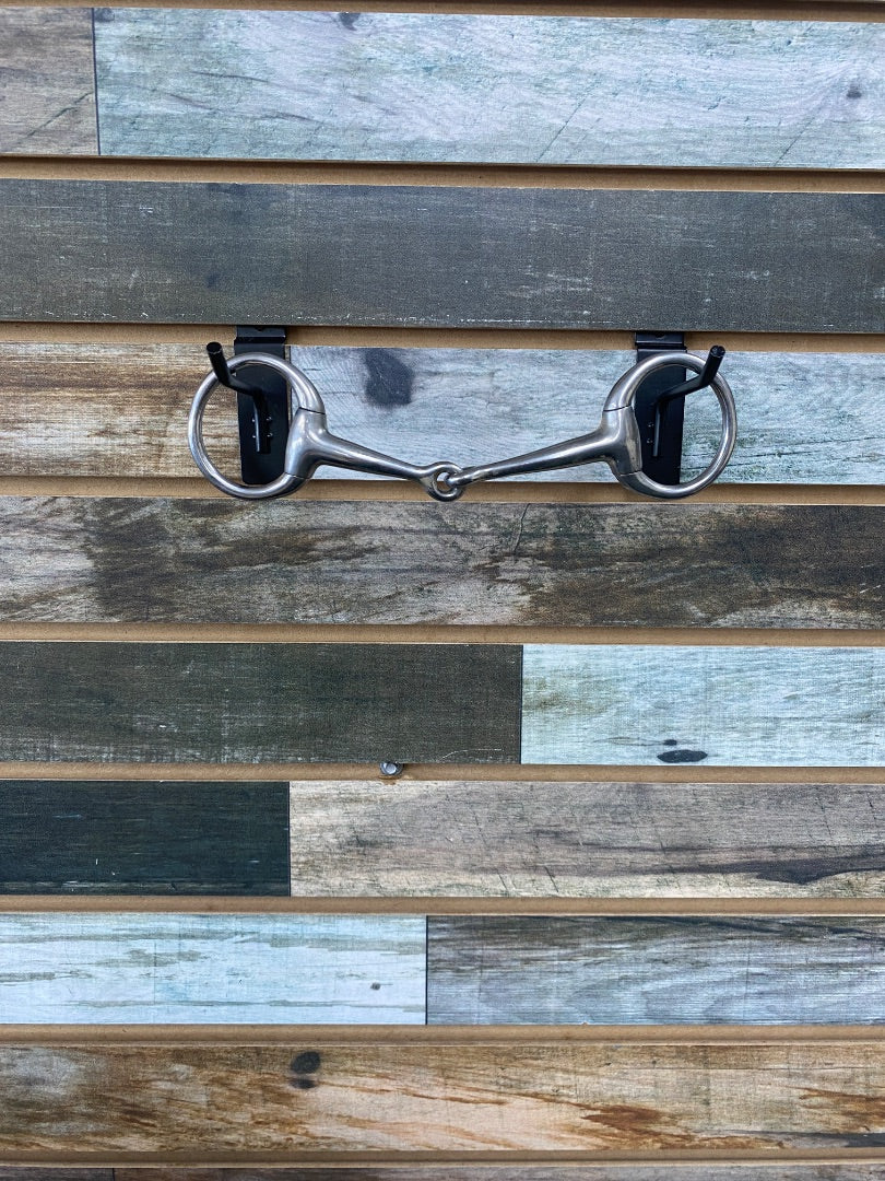 USED None Snaffle Eggbutt 4.5” Silver
