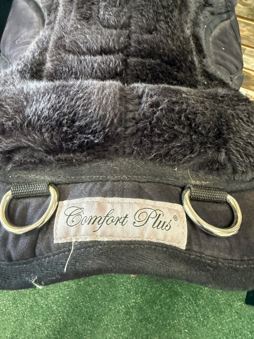 USED Comfort Plus Western Style Bareback Pad 22.5" Black
