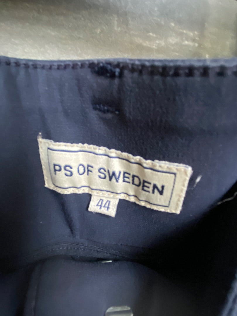 USED PS of Sweden Ladies English Breeches Full Seat 44ES(34us) Navy