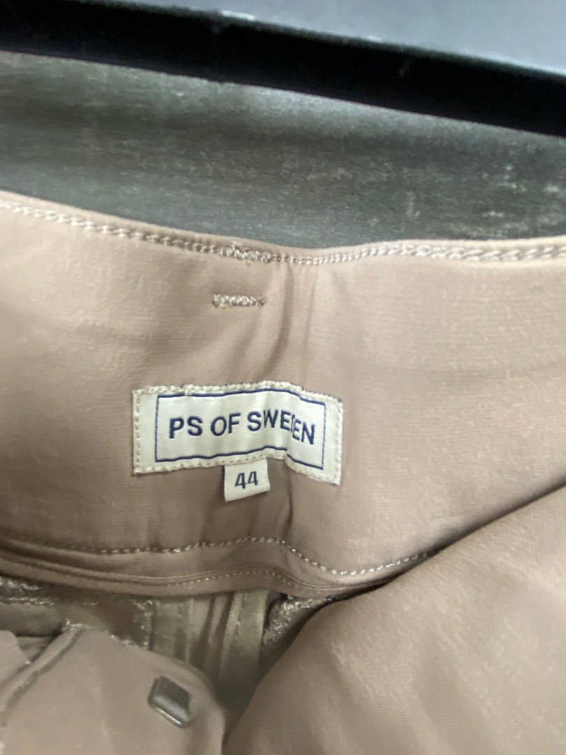 USED PS of Sweden Ladies English Breeches Full Seat 44ES(34us) Tan