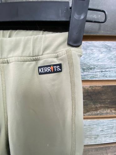 USED Kerrits Youth English Breeches Small Tan