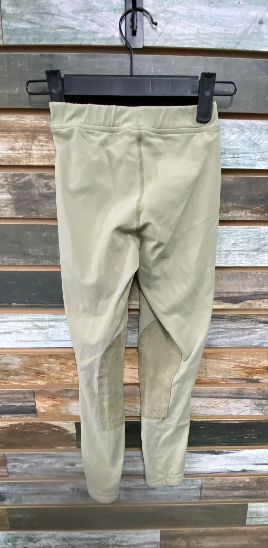 USED Kerrits Youth English Breeches Small Tan