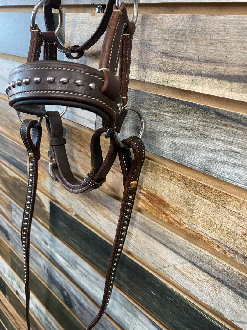USED Side Pull w/ Reins Cob Dark Oil