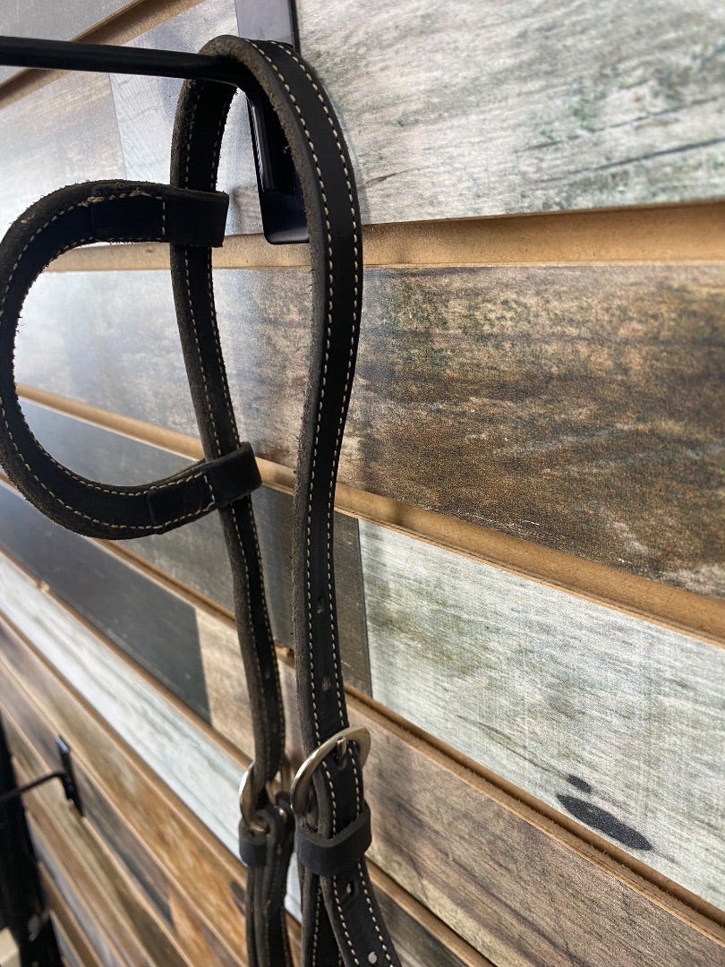 USED Weaver One Ear Headstall Horse Black