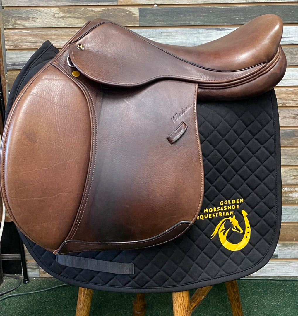 USED M. Toulouse Jump Saddle 17.5" Brown