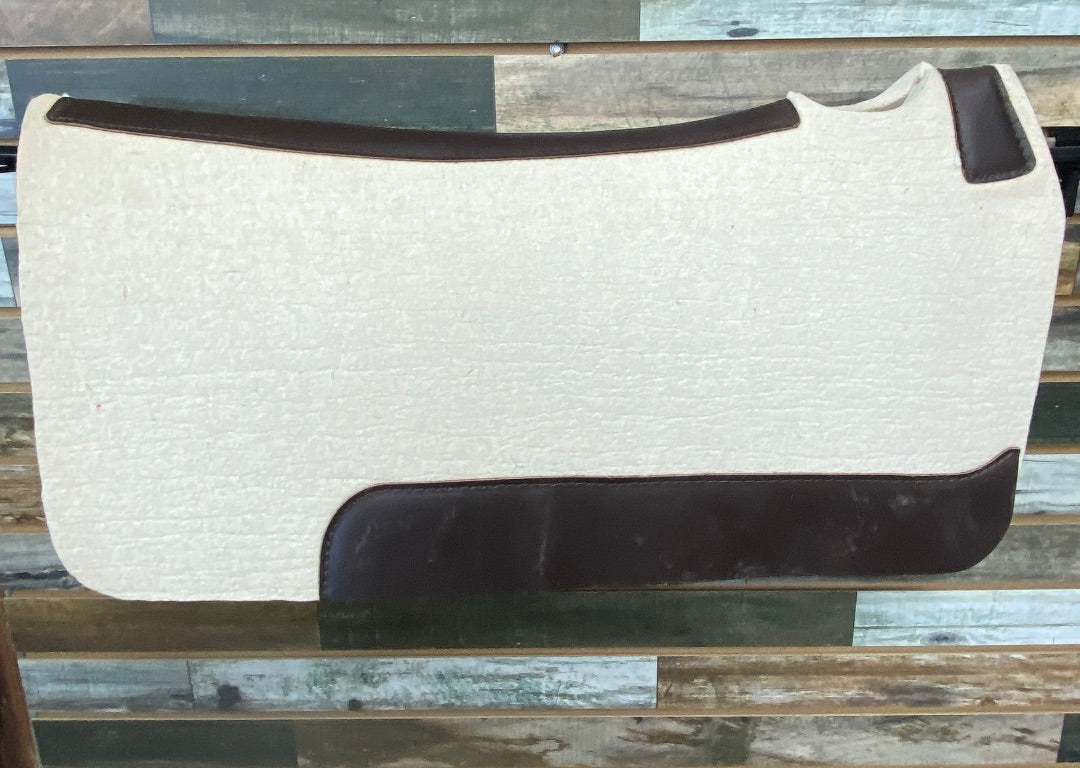 USED Professionals Choice 1" Wool Pad 31"x32" White