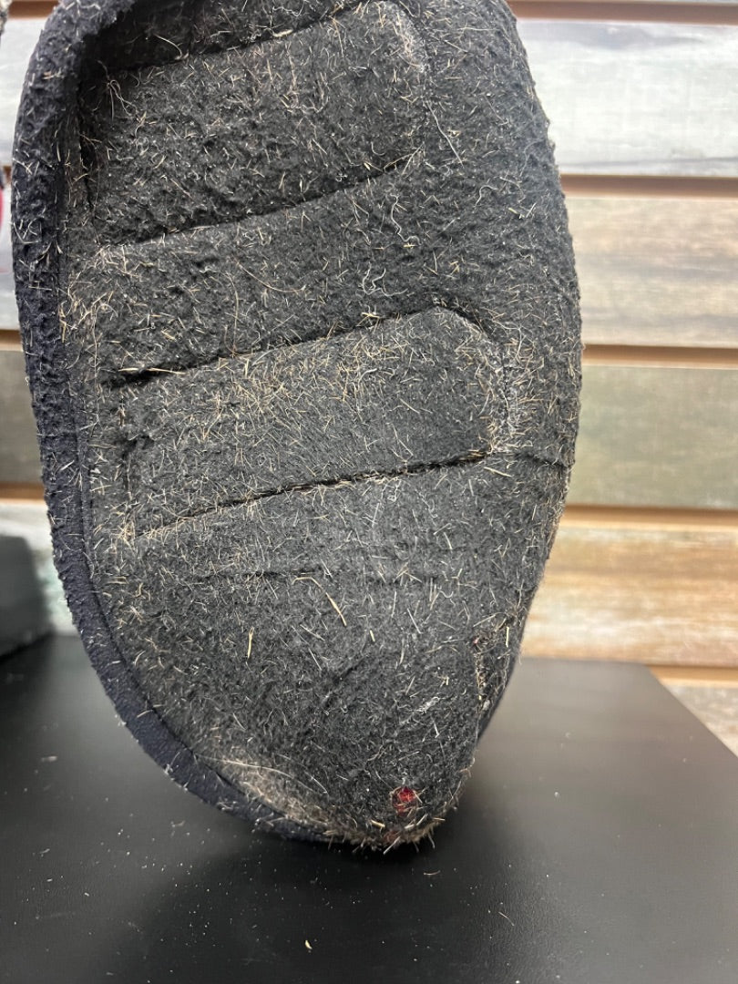 USED Back On Track Back and Front Boots with Case Small Red