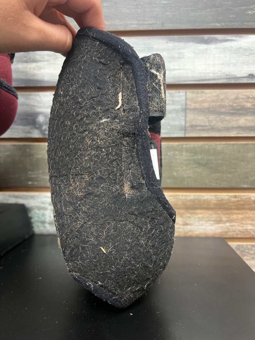 USED Back On Track Back and Front Boots with Case Small Red