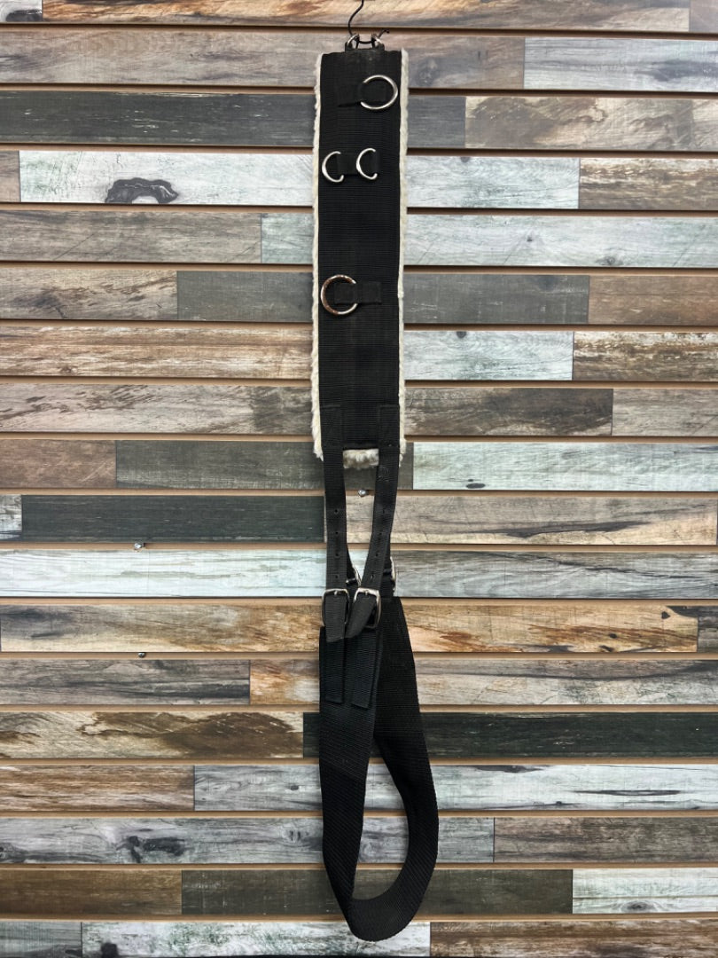 USED Dover Fabric Surcingle Cob Black