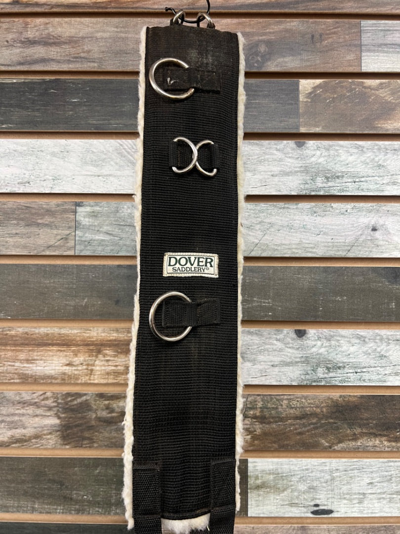 USED Dover Fabric Surcingle Cob Black