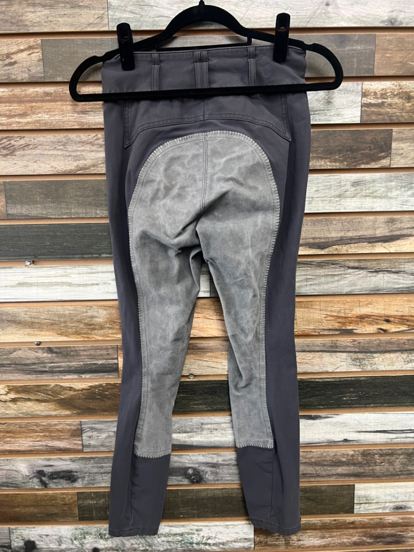 USED Pikeur Fullseat Suede Breeches 38R Dark Grey