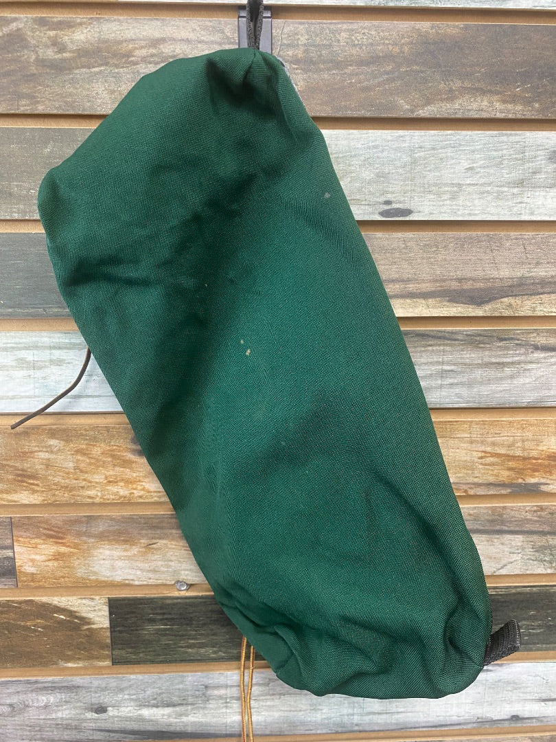 USED Western cantle bag Green