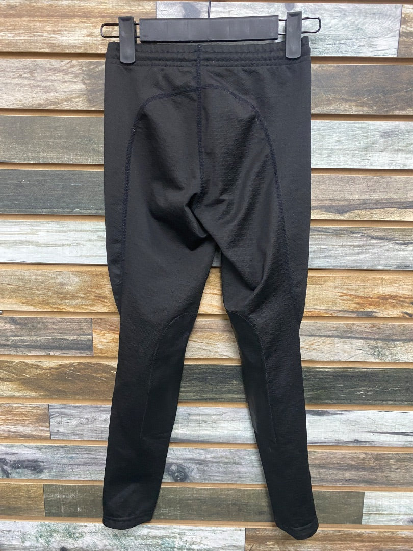 USED Kerrits Youth Fleece Riding Tights Medium Black