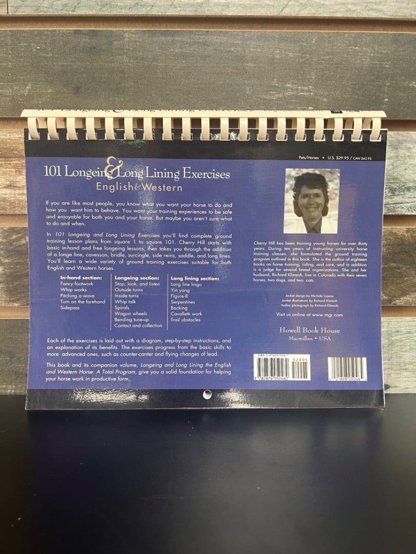 USED "101 Longeing and Long Lining Excersizes" by Cherry Hill