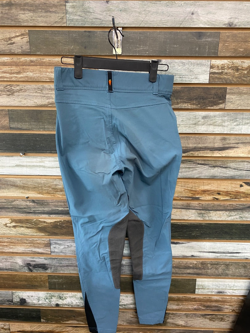USED Kerrits Ladies English Breeches XS Blue