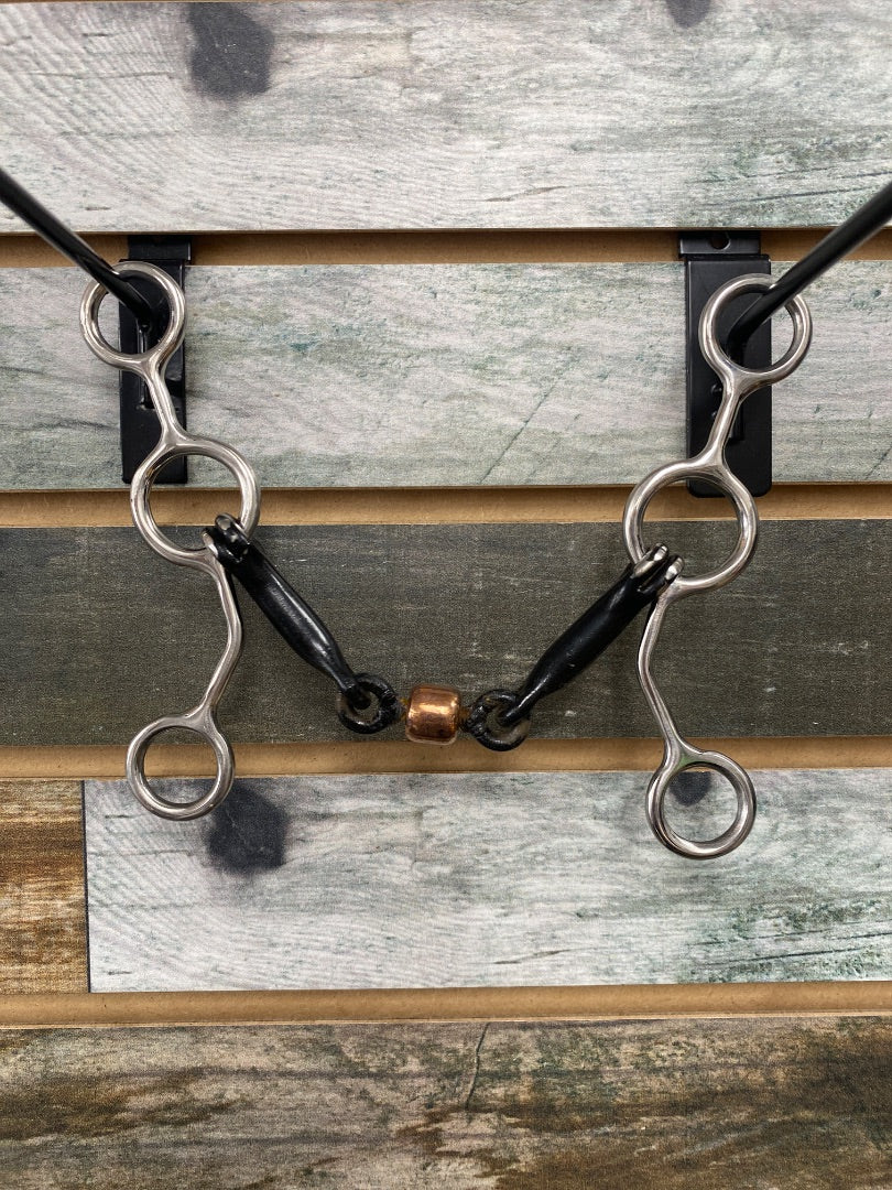 USED Junior Cowhorse Bit with Roller – 5” Mouthpiece