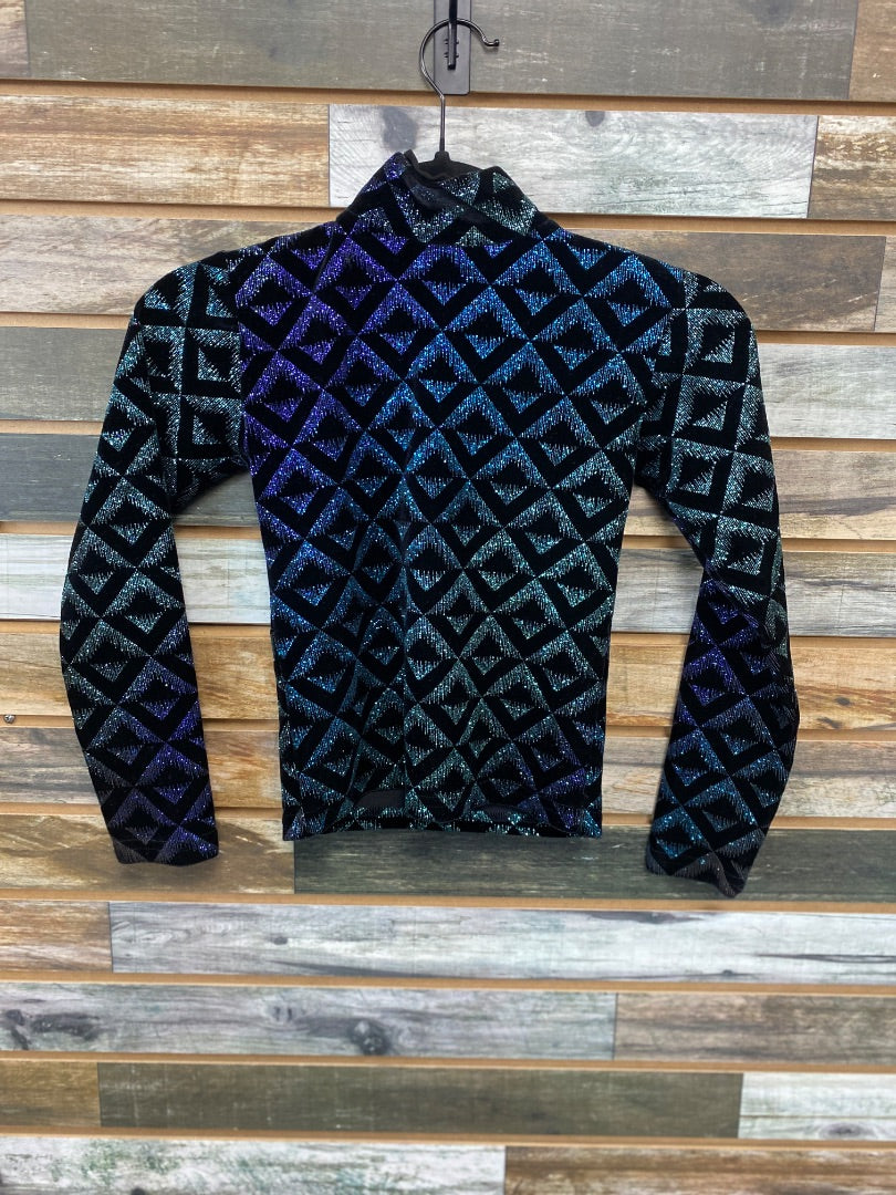 USED Hobby Horse Youth Western Show Top Small Multicolor