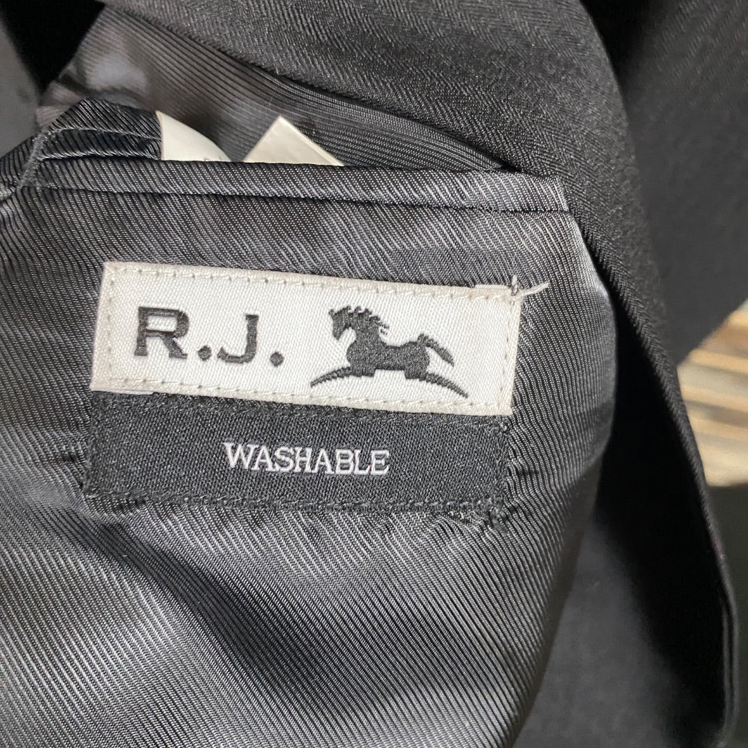 USED RJ Classics Ladies English Show Coat 8r Black