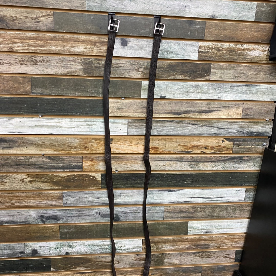 USED Smartpak English Stirrup leathers 54” Brown