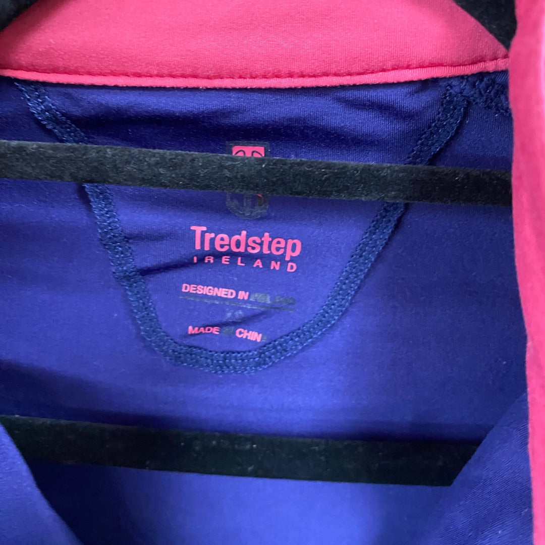 USED Tredstep Long Sleeve Quarterzip XS Navy