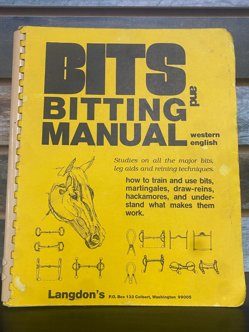 USED William G Langdon Bits and Bitting Manual Yellow
