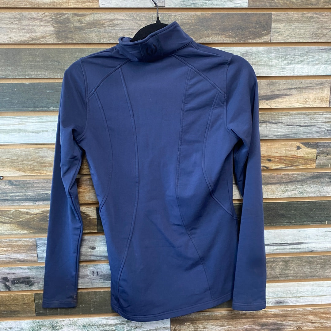 USED Kerrits Ladies English Riding tops XS navy