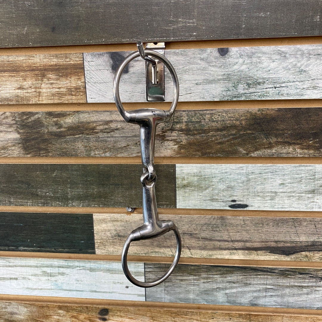 USED No Brand Eggbut Snaffle Bit 5”