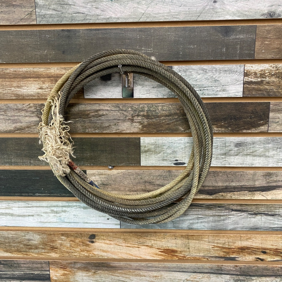 USED No Brand western team rope Tan