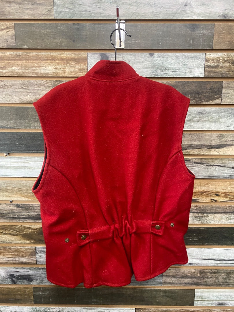 USED Schaefer Outfitter Ladies Vest Medium Red/Black
