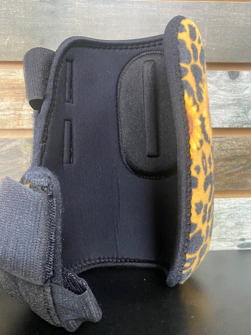 USED Hot Headstalls Sport Boots Medium Yellow/Black