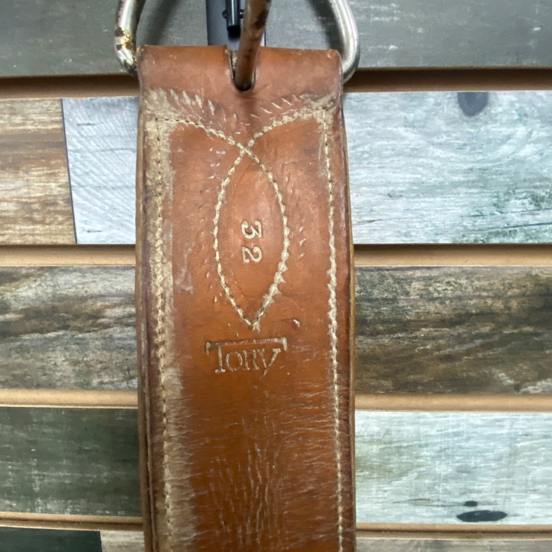 USED Tory Leather Western Cinch – 32" Medium Oil