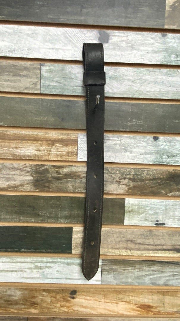 USED Black Leather Off Billet