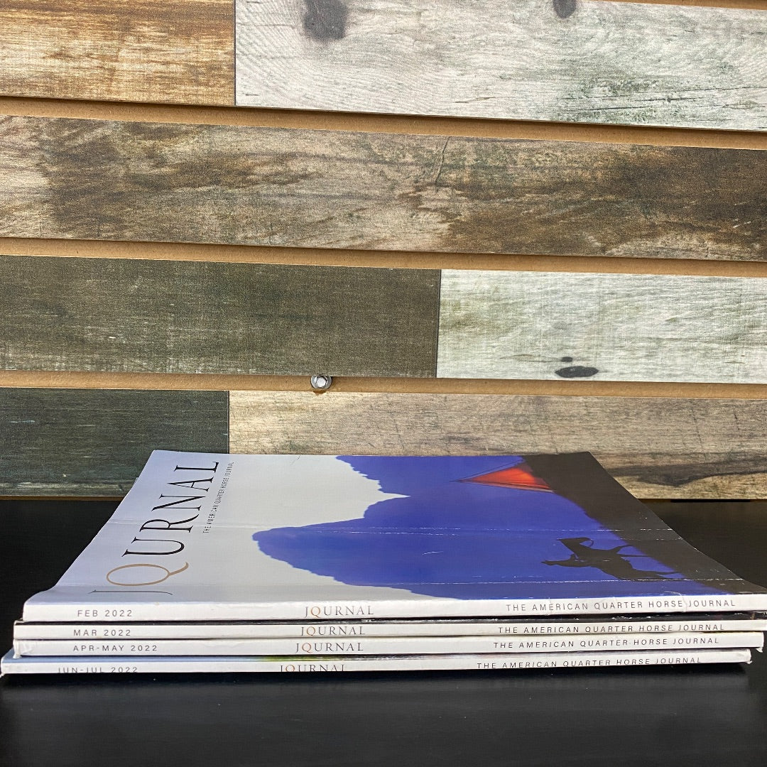 USED AQHA AQHA Journals 2022 10” x 8” Multi